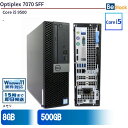 \20,000円以上で5%OFF!6/11 1:59まで/中古デスクトップDell Optiplex 7070 SFF 7070-7070SF 【中古】 Dell Optiplex 7070 SFF 中古デスクトップCore i5 Win11 Pro 64bit Dell Optiplex 7070 SFF 中古デスクトップCore i5 Win11 Pro 64bit(2)