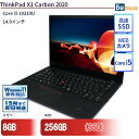 Ãm[gp\RLenovo ThinkPad X1 Carbon 2020 20U9003CJP yÁz Lenovo ThinkPad X1 Carbon 2020 Ãm[gp\RCore i5 Win11 Pro 64bit