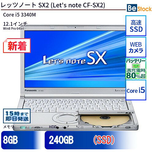 楽天市場】レッツノート SX2（パソコン・周辺機器）の通販