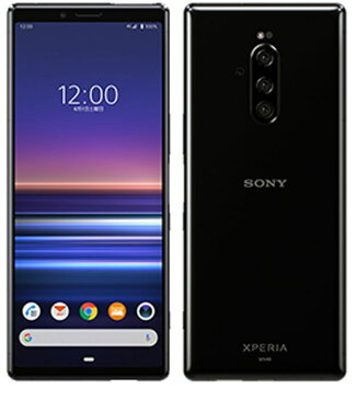 中古スマートフォンSONY Xperia 1 au(エーユー) ブラック SOV40/B 【中古】 SONY Xperia 1 中古スマートフォンSnapdragon 855 Android11 SONY Xperia 1 中古スマートフォンSnapdragon 855 Android11