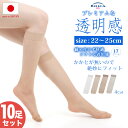 【10足セット】ストッキング ひざ下 ハイソックス まとめ買い 日本製 高品質 パンスト パンティストッキング ヌード ナチュラル ベージュ ホワイト 抗菌防臭 静電気防止 買い替え 新生活 看護師 ナース 美脚スタイル