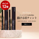 【ポイント10倍★6/4 20:00 〜 6/11 1:59】 眉ティント 剥がさない 日本製 ダークブラウン ティント ペン テクニコ ラッシュグランディール...