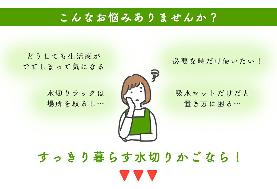 【ポイント10倍】水切りカゴ コンパクト 浅型...の紹介画像3