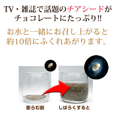 【チアシードと玄米パフのローカーボチョコクランチ(チアチョコリッチ)】世界中のセレブに人気のチアシードがチョコレートの中にぎっしり!ビードットラボビーラボB.LABO蒲屋忠兵衛商店【ダイエット】