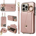 【カメラズーム対応】iPhone16 スマホケース 肩掛け 首掛け 斜め掛け 収納 小銭入れ 財布型 ショルダー ケースiPhone16 Pro 財布型ケース iPhone16 pro max スマホ ケース iPhone16 plus iPhone16 携帯カバー カード入れ ストラップ2本付き アイフォンケース