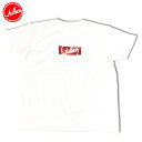 ロンハーマン 服 メンズ RHC Ron Herman (ロンハーマン): Chillax Box ラメ ロゴ Tシャツ（レッド）