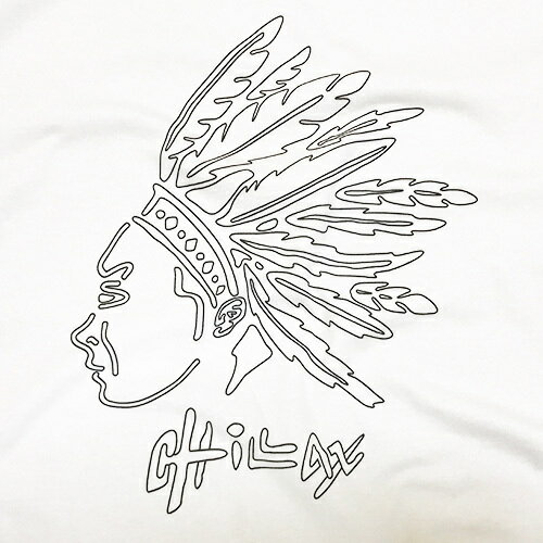 RHC Ron Herman (ロンハーマン):Chillax Native American Logo Tシャツ