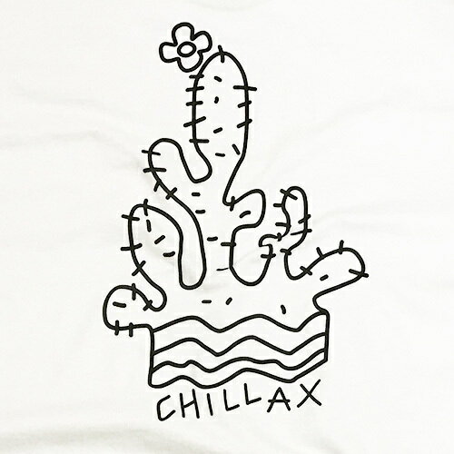 RHC Ron Herman (ロンハーマン):Chillax Cactus Logo バックプリントTシャツ