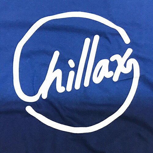 RHC Ron Herman (ロンハーマン):Chillax グラデーションロゴTシャツ Blue/Navy