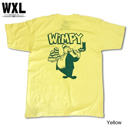 Rakuten - RHC Ron Herman (ロンハーマン): WXL (ダブルXL)× POPEYE （ポパイ）Wimpy Tシャツ イエロー