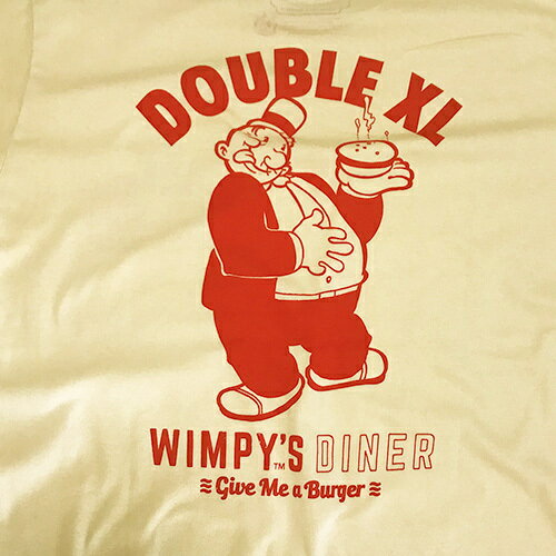 RHC Ron Herman (ロンハーマン): WXL (ダブルXL)× POPEYE （ポパイ）Wimpy Tシャツ...