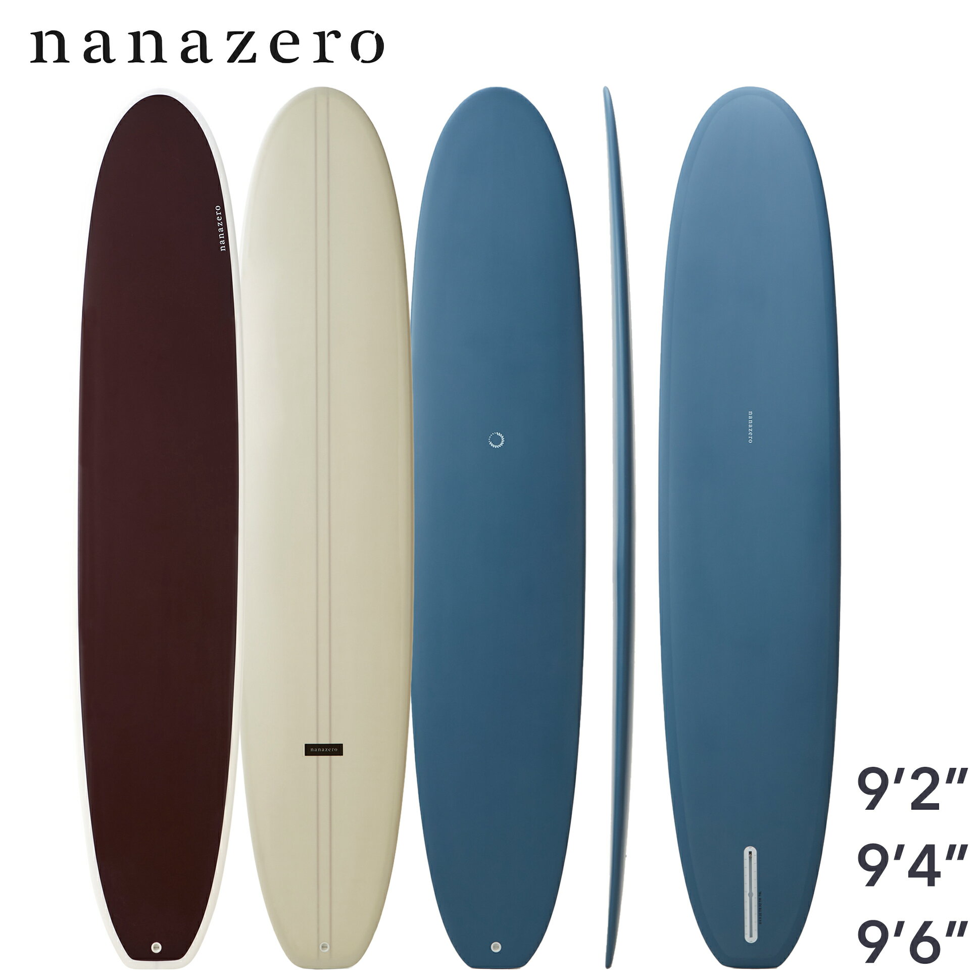サーフボード ロングボード nanazero EPS LOG03 ノーズライダー（long surfboard ナナゼロ サーフィン ..