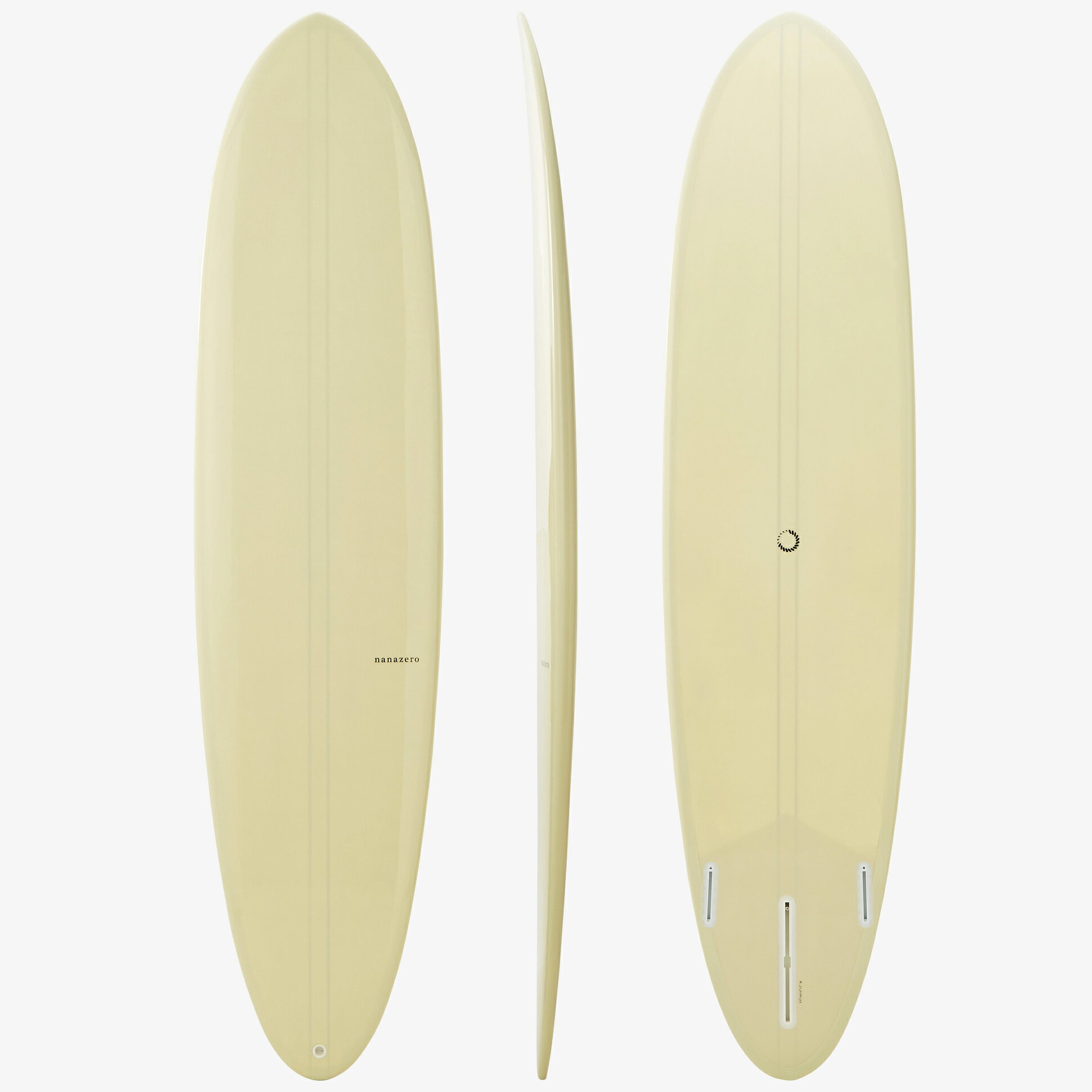 ACSD ショートボード クリーム色 ACSD ショートボード ホワイト