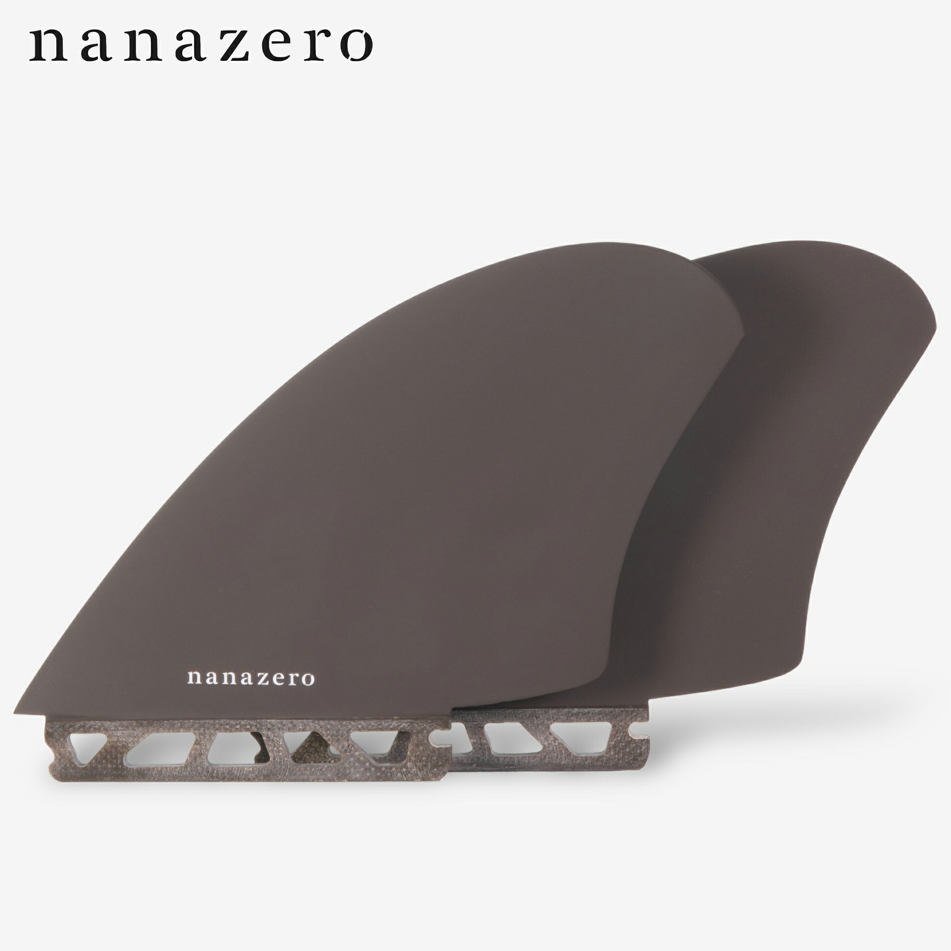 nanazero Honeycomb(ハニカム) キールフィン II シングルタブ (サーフィン サーフボード用)