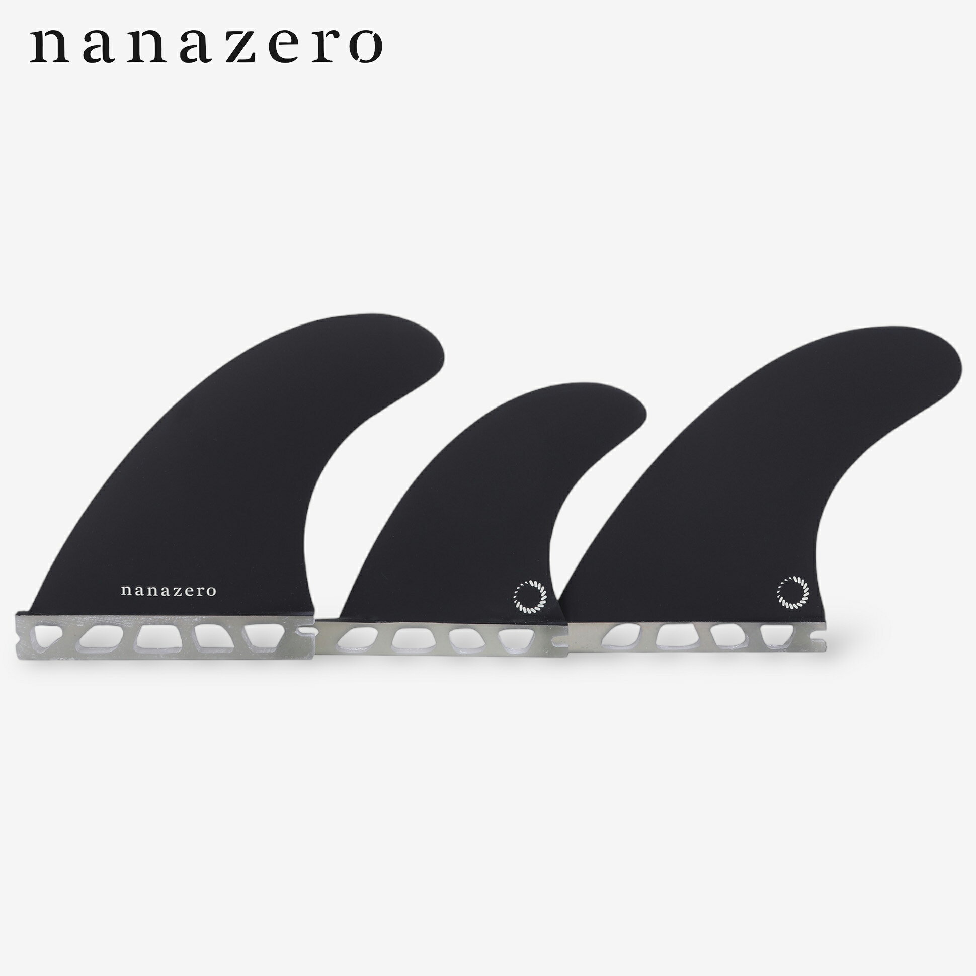 nanazero Honeycomb(ハニカム) 5フィン セット シングルタブ (サーフィン サーフボード用)