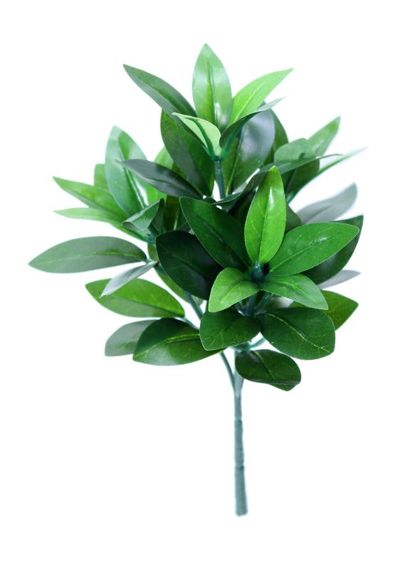 日本製 造花しきみ 1本 SSS(全長約28.5cm) 型崩れ防止専用箱入り 創価学会 会館仕様 長持ち リアルな質感 ワイヤ枝で整形可 樒 しきび シキビ