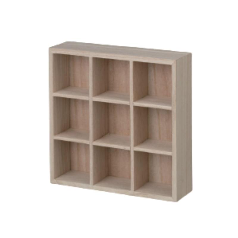 デコレコーポレーション concombre 枡目木箱 9マス 小 ZCB-47194