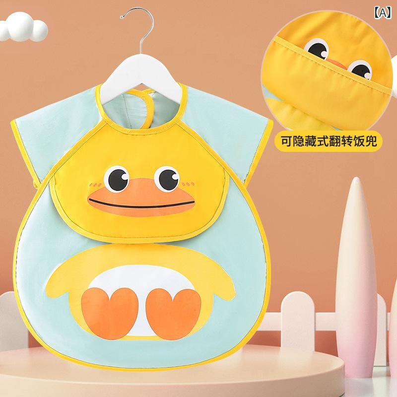 樂天商城 - 赤ちゃんが 食事を して いる 子供 用の カバーは 防水で 汚れを 防ぎ、 ご飯を 食べ させます。