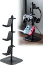 サンワダイレクト ゲームコントローラースタンド ヘッドホンスタンド 200-GAP011