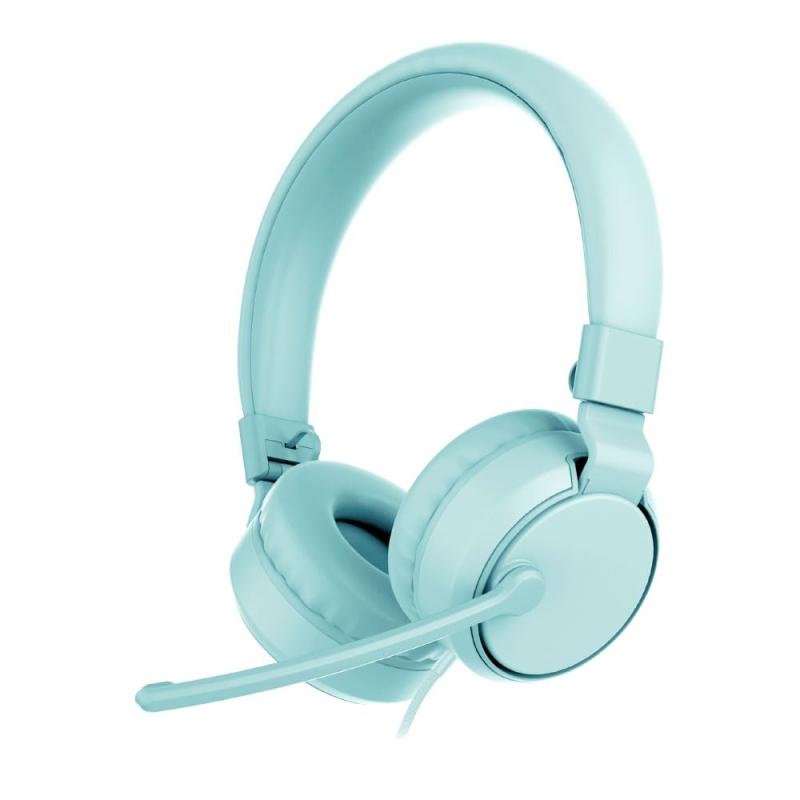 Digio2 ヘッドセット 4極 軽量 コンパクト ライトブルー MHM-STB36LB