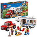 レゴ(LEGO) シティ キャンプバンとピックアップトラック 60182 ブロック おもちゃ 男の子
