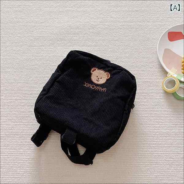 樂天商城 - 韓国 ins 刺繍 熊 子供 ランドセル 幼稚園の 軽やかな マイナス ランプの 赤ちゃんの 迷子 防止 リュックサック