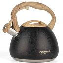 POLIVIAR やかん 笛吹きケトル 2.5L ステンレス製