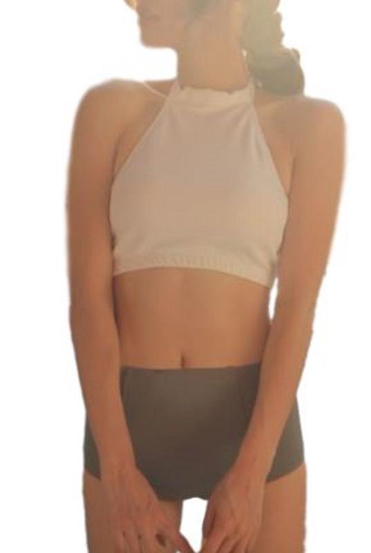 [1/2style] アリーナ風 ノースリーブ タンキニ セパレーツ 体型 カバー 水着 レディース