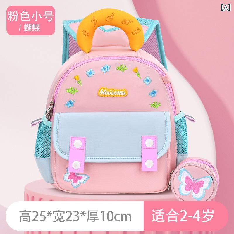 Okuro's New Kindergarten Bag for Boys and Girls Ages 3-6: Cute Cartoon Design, Ultra-Lightweight, Large Capacity, Casual Schoolbag