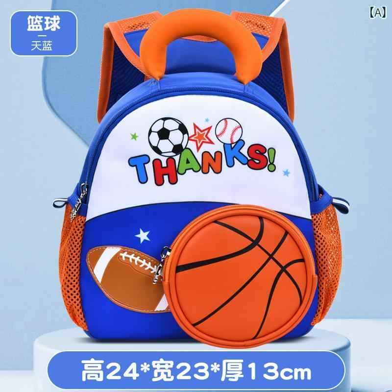 Rakuten - 2024 年 新型 サッカー 子供 カバン 幼稚園の 中の大 クラスの超 軽便の 背もたれを 背負って います。