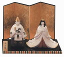 ひな人形 平安立雛 万古焼