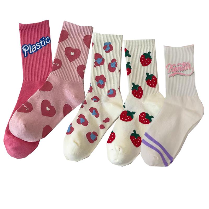 [HAPVITAL] 靴下 くるぶし 刺繍 おしゃれ かわいい レース 柄物靴下くつした 綿 室内 通年 春夏秋冬 蒸れない靴下 スニーカーソックス レディース 脱げない (A2)