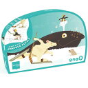 スクラッチ (Scratch) ユニークパズル クジラ 60ピース 62cm x 42cm ジグソーパズル 6181130 正規品