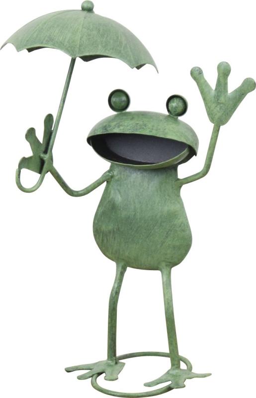 村田屋 【カエルの置物】 カエルアンブレラ