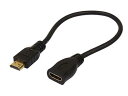 ハイスピード HDMI 延長ケーブル 金メッキ 30cm HDMIタイプAオス&メス 接続コード AV ビジュアル