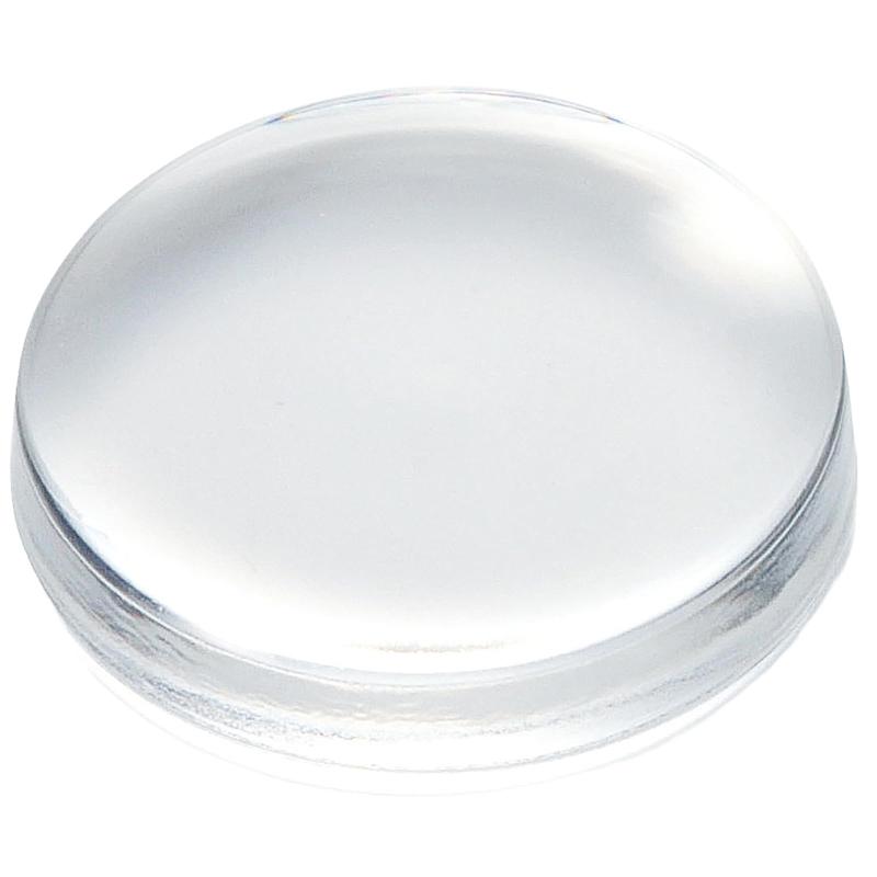 大塚硝子 「 江戸硝子 」 ペーパーウェイト ガラス 重し 約7cm 丸型 シンプル 無地 透明 日本製 WA-70