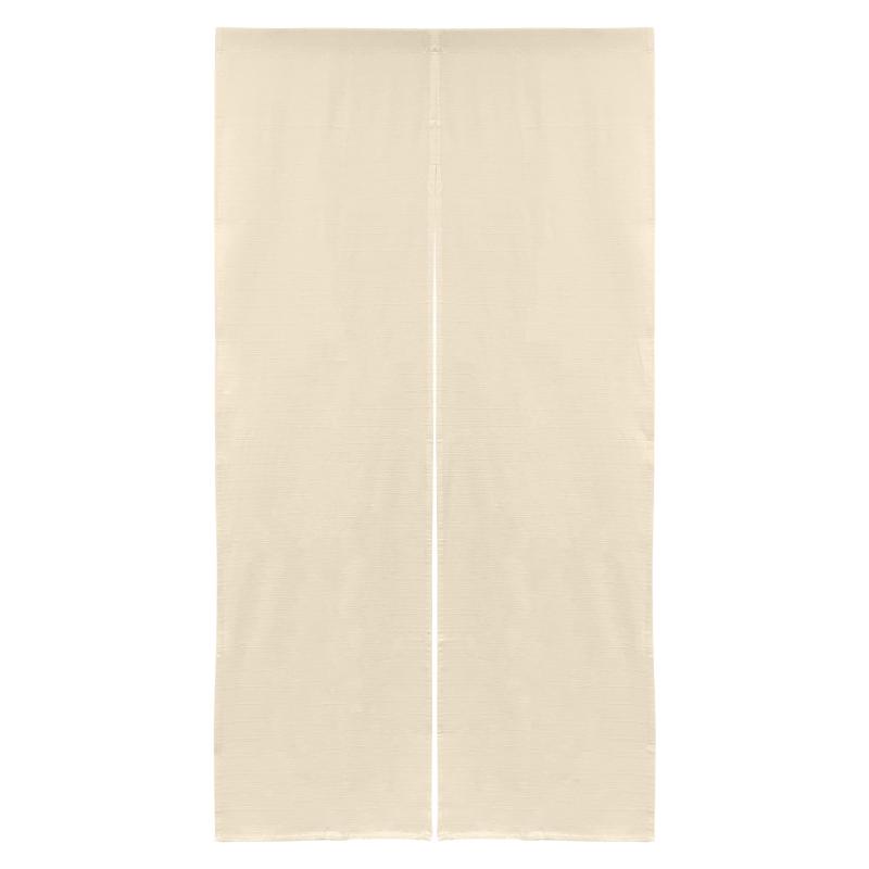 のれん 暖簾 おしゃれ カーテン 間仕切り 仕切りカーテン 目隠し 綿100％ シンプル ナチュラル 無地 muji 選べるサイズ 綺 AYA 85×150cm 85×170cm