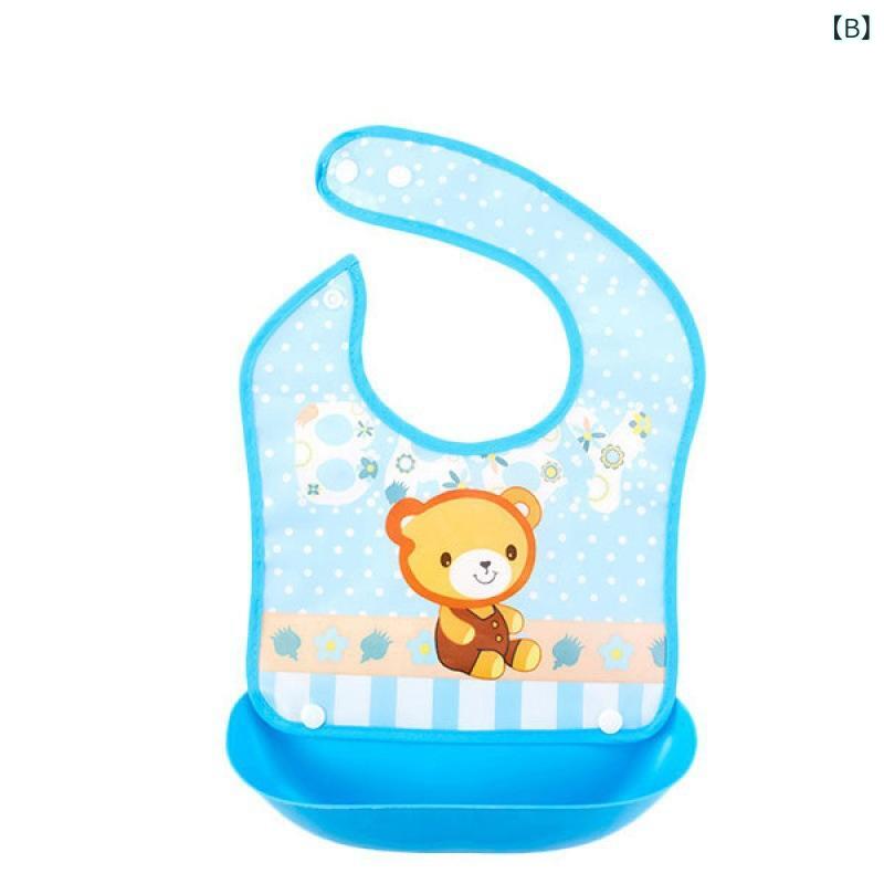 【 割引】 赤ちゃんの よだれかけの 防水 ポケット 赤ちゃんの 口を 囲んで 食事を...