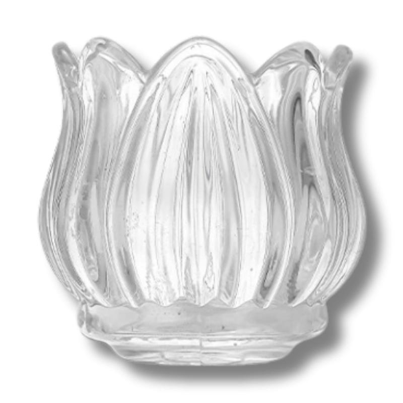 All Trust キャンドルホルダー ガラス キャンドルスタンド ロウソク立て 燭台