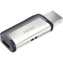 【128GB】 SanDisk サンディスク USBメモリー USB3.1対応 Type-C & Type-Aデュアルコネクタ搭載 R:150MB/s 海外リテール SDDDC2-128G-G46