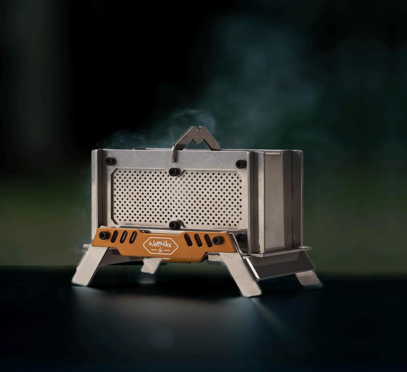 ‌MUGODUNS 折りたたみ式コンパクトミニアウトドア香炉 キャンプ/便携式 インセンススタンド リラックスグッズ 露天用 室内外兼用 高耐久性 お手入れ簡単