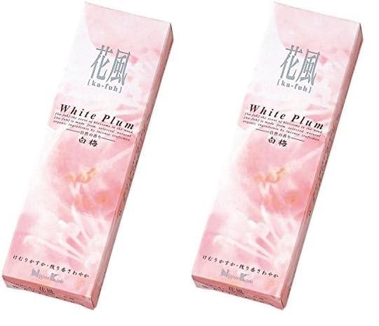 日本香堂(Nippon Kodo) 花風 白梅 小バラ詰