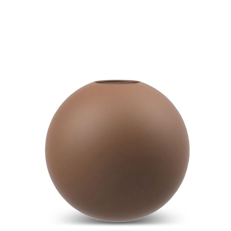 Cooee Design ボール花瓶 セラミック製 8cm (ココナッツ)