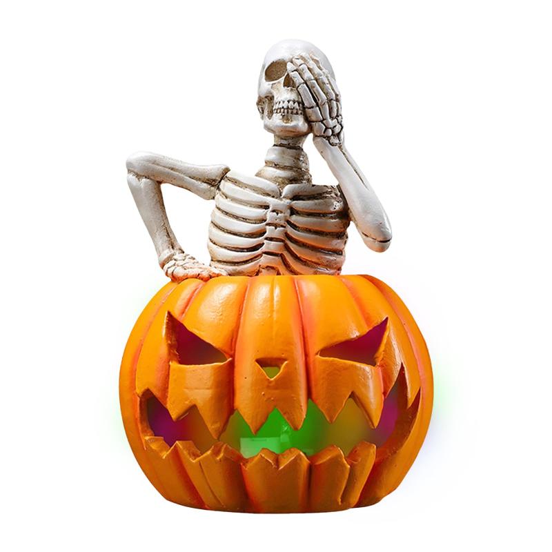 LEISURE CLUB ハロウィン 置物 かぼちゃ 飾り LEDライト ランタン 卓上 装飾 おしゃれ ハロウィン パン..