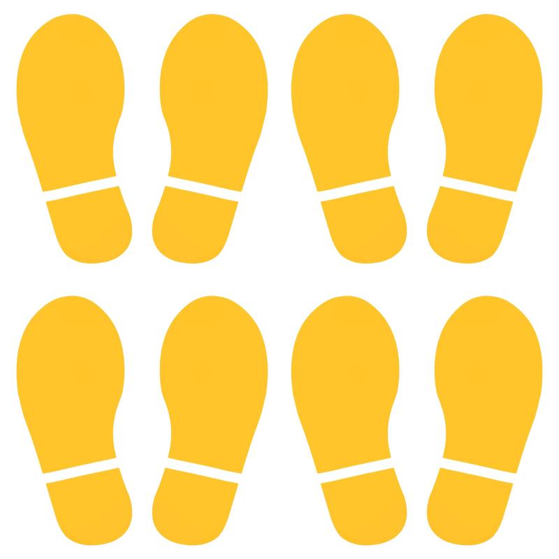 PATIKIL 280 x106mm 足跡フロアステッカー 4ペア入り PVC 大型シューズのフットプリント 床 壁 階段用ステッカー 家庭 教室の装飾用 イエロー各ステッカーサイズ: 280 x106mm(L*W); パッケージ内容: 4ペア x 足跡フロアステッカー利点: 足跡ステッカーは耐久性のあるPVC材料で作られており、耐水性がよく、長期使用後に色あせたり破れたりするのは簡単ではありません。自己粘着性設計で、貼り付けや清掃が容易で、表面を損なうことなく、ほとんどの滑らかな表面にDIYすることができます。鮮やかな色、かわいい模様、目を引くことで、方向を導いて秩序を維持するだけでなく、装飾の役割も果たすことができます。シールの底とかかとが分離しており、好みのサイズに調整できます。インストラクション: 地面のほこりをきれいにし、シールの裏面にある保護紙をはがし、足跡の方向に合わせてガイドや装飾が必要な場所に貼り付けます。アプリケーション: 靴跡のフットステッカーは小さい穴をカバーするか、または方向、印、装飾、等を導くために壁、天井、床、階段、通路等で付くように設計されていて異なったサイズで利用できます。教室、遊園地、ショッピングモール、地下鉄、バス停などで広く利用され、秩序を維持し、人々の流れを分散させることができます。注意: ご注文の際は、正しいサイズをご確認の上、ご注文ください。2. 貼り付ける前に、表面をきれいにし、何度も貼り付けないでください。