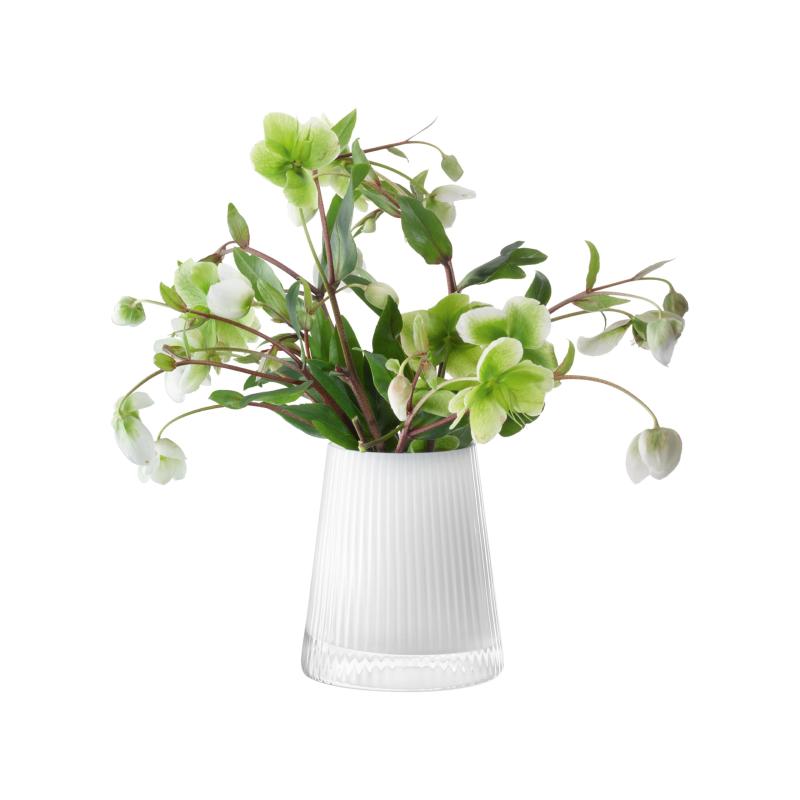 LSA ガラス/スチール フラワーベース オブジェ 高さ14cm Beacon Lantern/Vase LBE12 小さな花瓶