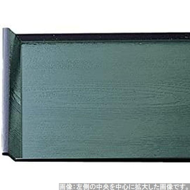 J-kitchens 小物収納 小物 置き 小物入れ 日本製 洗練された日本 盆 トレー 尺2アイディー 木目 グリーン天黒SL(37.3cm x 25.5cm x 2.1cm)