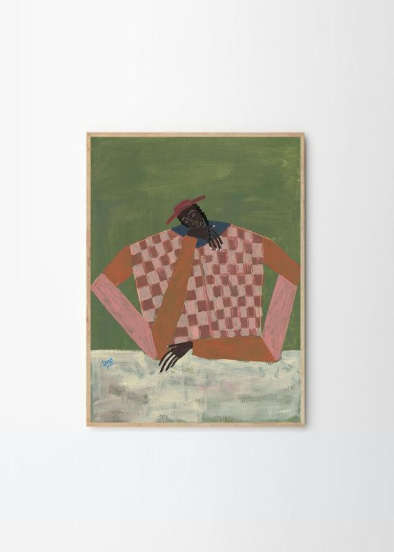 THE POSTER CLUB ポスタークラブ In My Head 50×70cm Ibi Meier-Oruitemeka