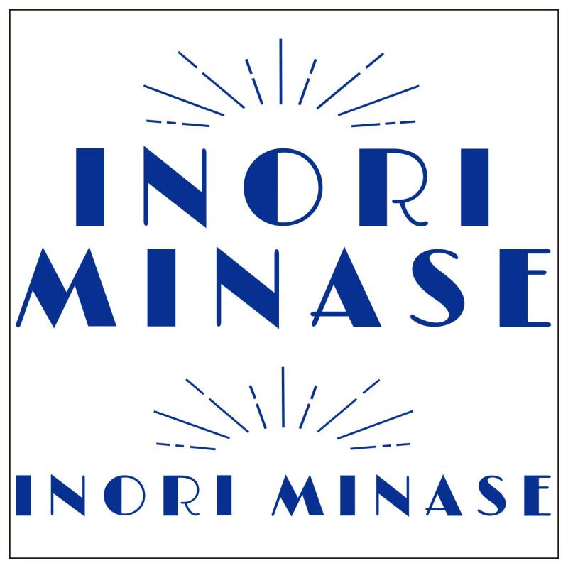 INORI MINASE カッティングステッカー〈S〉青