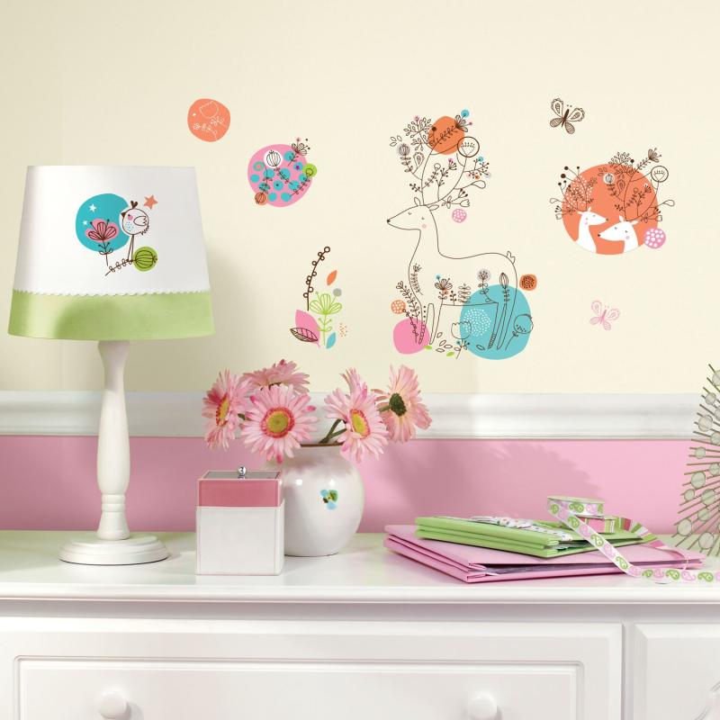 ルームメイツ(RoomMates) 壁に貼ってはがせるウォールステッカー ズタノ ピクシー